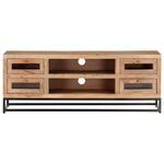 Casa si Gradina - Mobilier - Comode si corpuri - Comode - Comoda TV, 110x30x40 cm, lemn masiv de acacia - Infinity.ro