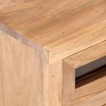 Casa si Gradina - Mobilier - Comode si corpuri - Comode - Comoda TV, 110x30x40 cm, lemn masiv de acacia - Infinity.ro