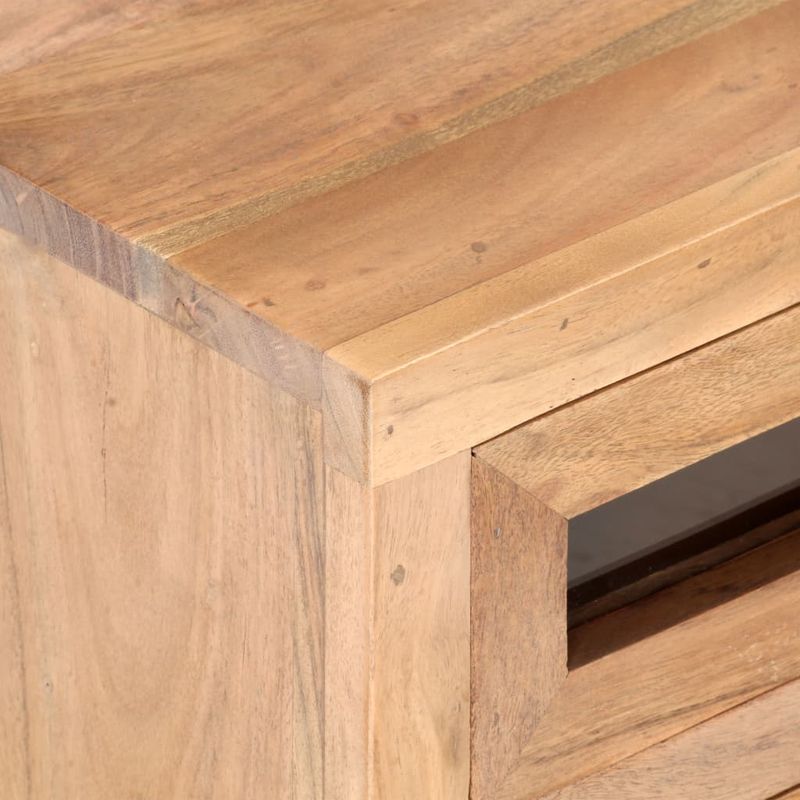 Casa si Gradina - Mobilier - Comode si corpuri - Comode - Comoda TV, 110x30x40 cm, lemn masiv de acacia - Infinity.ro