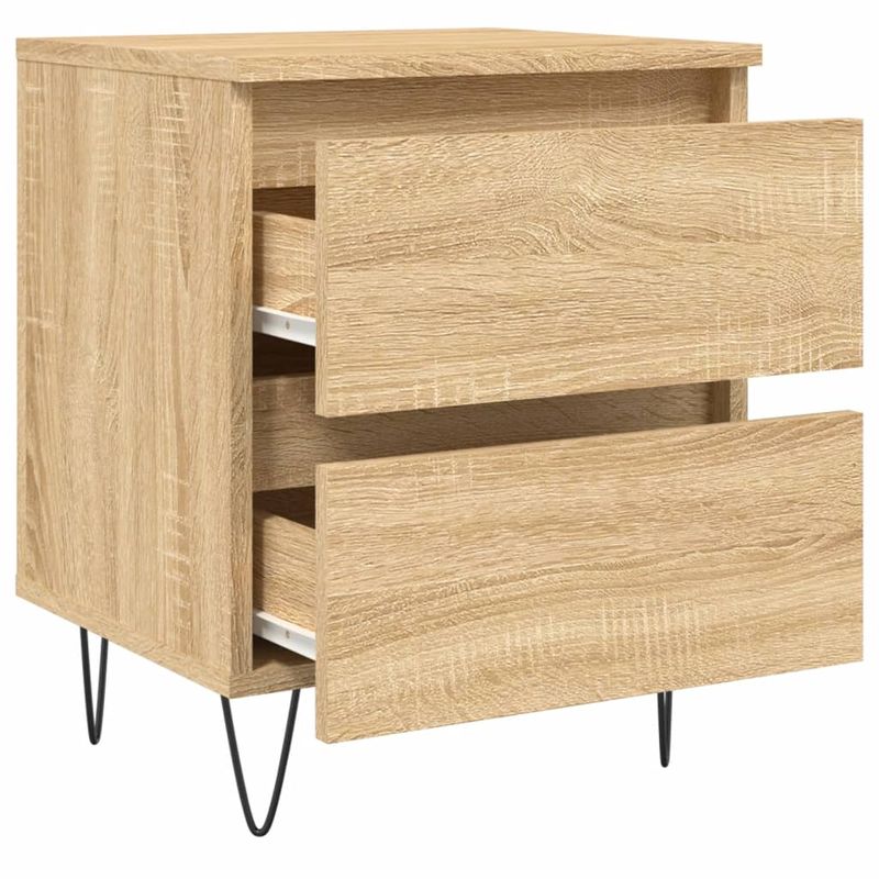 Casa si Gradina - Mobilier - Comode si corpuri - Noptiere - Noptiera, stejar sonoma, 40x35x50 cm, lemn compozit - Infinity.ro