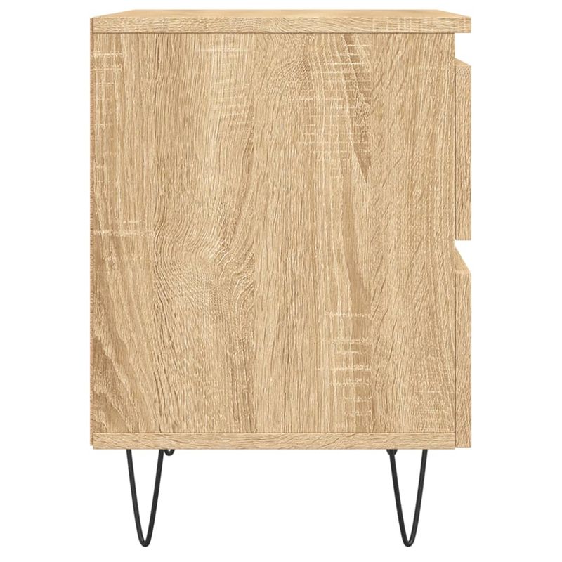Casa si Gradina - Mobilier - Comode si corpuri - Noptiere - Noptiera, stejar sonoma, 40x35x50 cm, lemn compozit - Infinity.ro