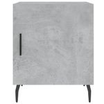 Casa si Gradina - Mobilier - Comode si corpuri - Noptiere - Noptiere, 2 buc., gri beton, 40x40x50 cm, lemn compozit - Infinity.ro