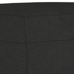 Casa si Gradina - Mobilier - Seturi de mobilier - Seturi living - Set de canapele cu perne, 3 piese, negru, textil - Infinity.ro