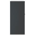 Casa si Gradina - Constructii - Depozitare, transport si protectie - Rafturi, fisete si vestiare - Fiset, antracit, 79x40x90 cm, otel - Infinity.ro