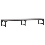 PC, gaming si accesorii - Desktop PC & monitoare - Accesorii monitoare - Suport pentru monitor, gri sonoma, 105x23x15,5 cm lemn compozit - Infinity.ro