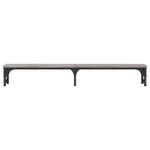 PC, gaming si accesorii - Desktop PC & monitoare - Accesorii monitoare - Suport pentru monitor, gri sonoma, 105x23x15,5 cm lemn compozit - Infinity.ro
