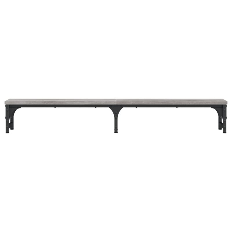 PC, gaming si accesorii - Desktop PC & monitoare - Accesorii monitoare - Suport pentru monitor, gri sonoma, 105x23x15,5 cm lemn compozit - Infinity.ro