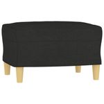 Casa si Gradina - Mobilier - Seturi de mobilier - Seturi living - Set de canapele cu perne, 4 piese, negru, material textil - Infinity.ro