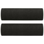 Casa si Gradina - Mobilier - Seturi de mobilier - Seturi living - Set de canapele cu perne, 4 piese, negru, material textil - Infinity.ro