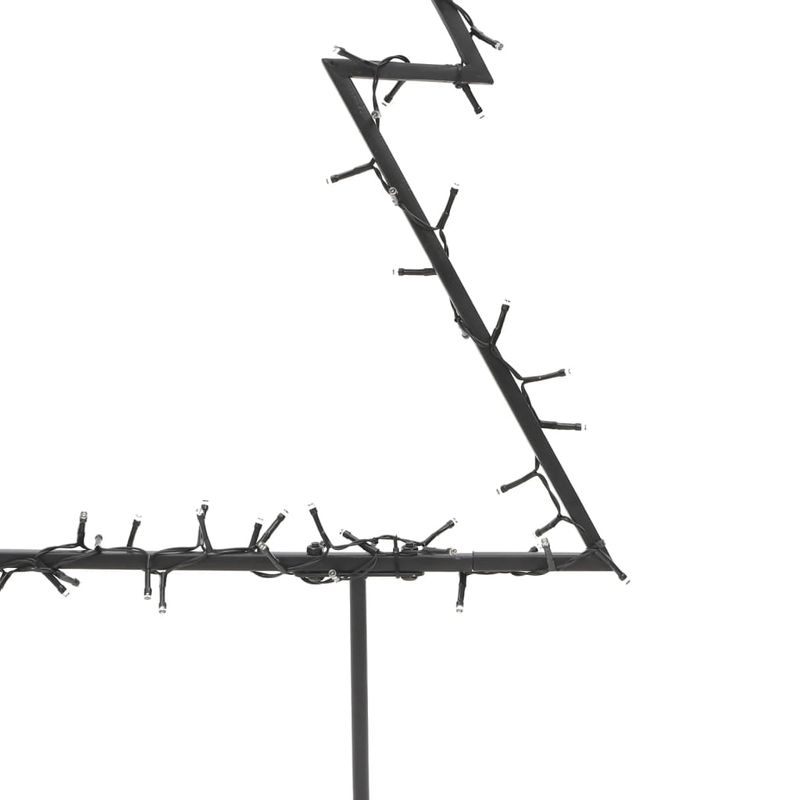 Casa si Gradina - Decoratiuni - Decoratiuni de sezon - Decoratiune brad cu lumini de Crăciun cu tarusi, 115 LED, 90 cm, model fără panglică - Infinity.ro