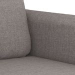 Casa si Gradina - Mobilier - Seturi de mobilier - Seturi living - Set de canapele cu perne, 2 piese, gri taupe, textil - Infinity.ro