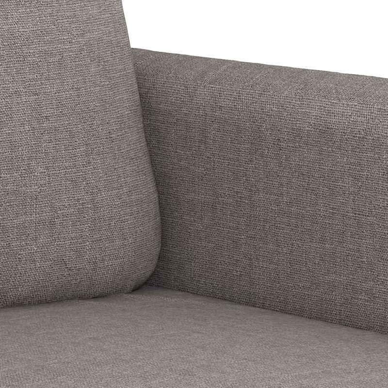 Casa si Gradina - Mobilier - Seturi de mobilier - Seturi living - Set de canapele cu perne, 2 piese, gri taupe, textil - Infinity.ro