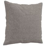 Casa si Gradina - Mobilier - Seturi de mobilier - Seturi living - Set de canapele cu perne, 2 piese, gri taupe, textil - Infinity.ro