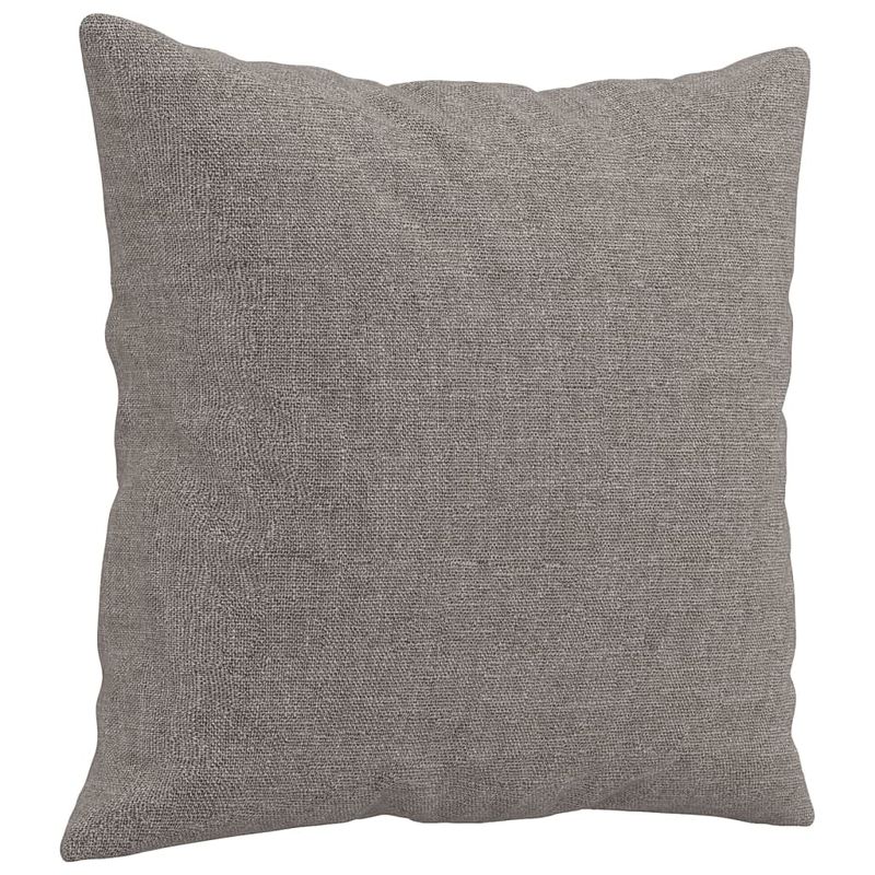 Casa si Gradina - Mobilier - Seturi de mobilier - Seturi living - Set de canapele cu perne, 2 piese, gri taupe, textil - Infinity.ro