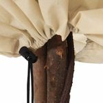 Casa si Gradina - Gradinarit si plante - Unelte gradinarit - Accesorii pentru unelte gradinarit - Huse de fleece pentru plante cu snur 4 buc 70 g/m² 0,8x1,2 m, bej - Infinity.ro