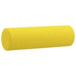 Casa si Gradina - Mobilier - Canapele si coltare - Canapele - Canapea cu 2 locuri cu pernute, galben deschis, 120 cm, textil - Infinity.ro