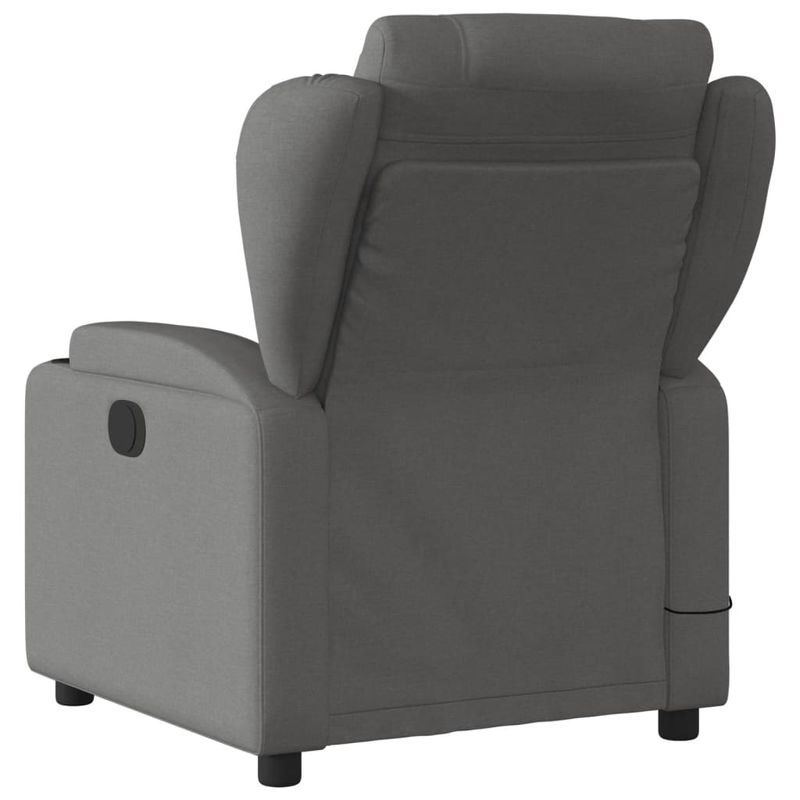Ingrijire personala si Cosmetice - Sanatate si wellness - Articole wellness - Fotolii de masaj - Fotoliu de masaj rabatabil, gri inchis, material textil - Infinity.ro