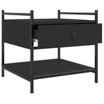 Casa si Gradina - Mobilier - Mese si birouri - Masute de cafea - Masuta de cafea, negru, 50x50x50 cm, lemn prelucrat - Infinity.ro