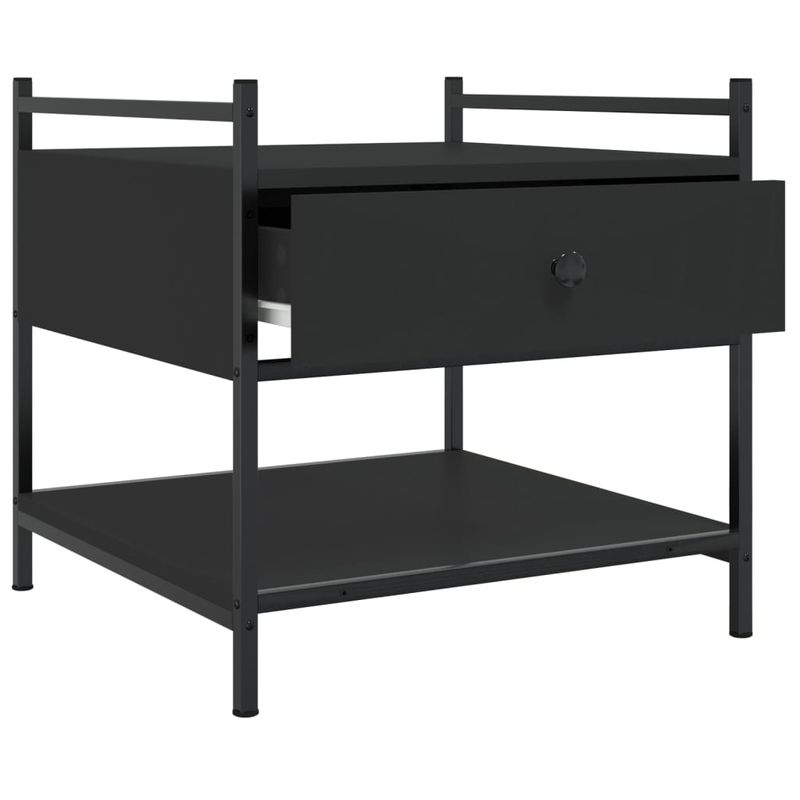 Casa si Gradina - Mobilier - Mese si birouri - Masute de cafea - Masuta de cafea, negru, 50x50x50 cm, lemn prelucrat - Infinity.ro