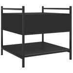 Casa si Gradina - Mobilier - Mese si birouri - Masute de cafea - Masuta de cafea, negru, 50x50x50 cm, lemn prelucrat - Infinity.ro