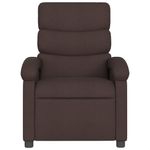 Ingrijire personala si Cosmetice - Sanatate si wellness - Articole wellness - Fotolii de masaj - Fotoliu electric de masaj rabatabil, maro inchis, textil - Infinity.ro