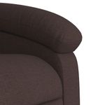 Ingrijire personala si Cosmetice - Sanatate si wellness - Articole wellness - Fotolii de masaj - Fotoliu electric de masaj rabatabil, maro inchis, textil - Infinity.ro