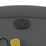 Ingrijire personala si Cosmetice - Sanatate si wellness - Articole wellness - Fotolii de masaj - Fotoliu electric de masaj rabatabil, gri inchis, textil - Infinity.ro