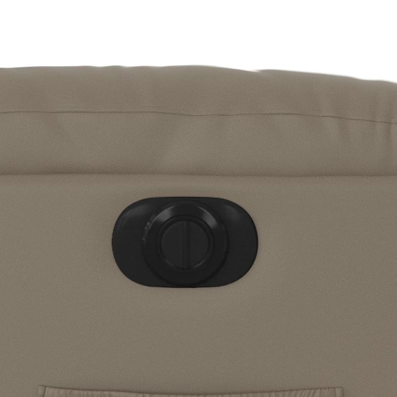 Casa si Gradina - Mobilier - Scaune si fotolii - Fotolii - Fotoliu rabatabil electric, cappuccino, piele ecologica - Infinity.ro