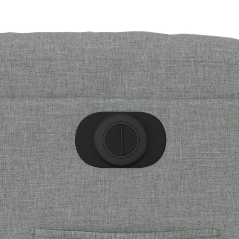 Casa si Gradina - Mobilier - Scaune si fotolii - Fotolii - Fotoliu electric rabatabil cu ridicare, gri deschis, textil - Infinity.ro