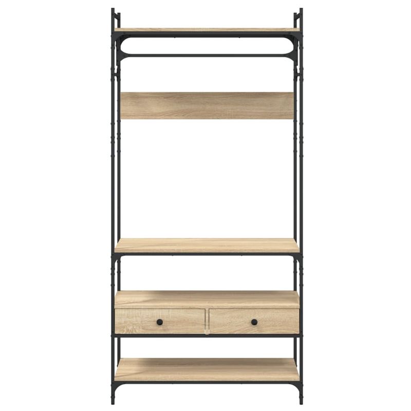 Casa si Gradina - Mobilier - Dulapuri si sifoniere - Sifoniere - Sifonier cu sertare stejar sonoma 89x39x184,5 cm lemn compozit - Infinity.ro