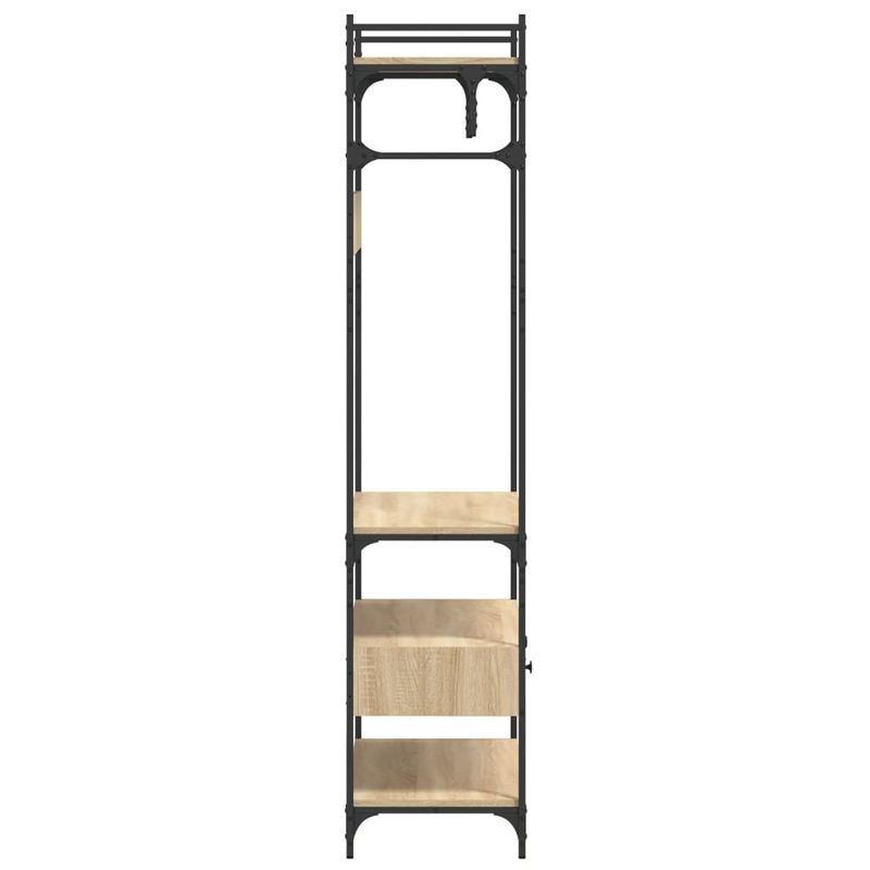 Casa si Gradina - Mobilier - Dulapuri si sifoniere - Sifoniere - Sifonier cu sertare stejar sonoma 89x39x184,5 cm lemn compozit - Infinity.ro