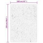 Casa si Gradina - Textile si covoare - Covoare - Covoare casa - Covor HUARTE, fir scurt, moale si lavabil, rosu, 160x230 cm - Infinity.ro