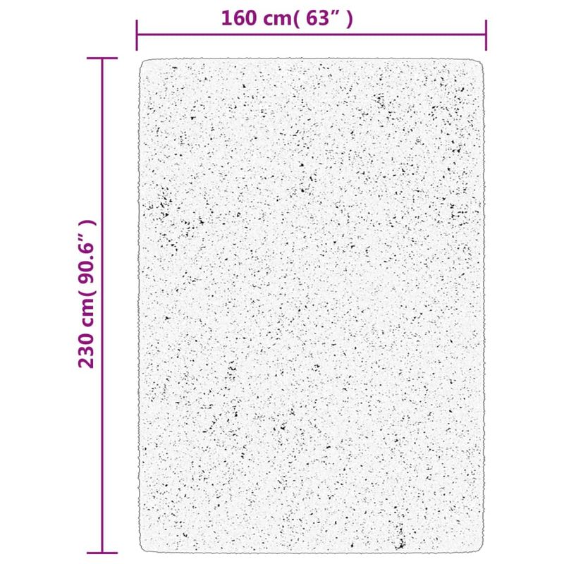 Casa si Gradina - Textile si covoare - Covoare - Covoare casa - Covor HUARTE, fir scurt, moale si lavabil, rosu, 160x230 cm - Infinity.ro
