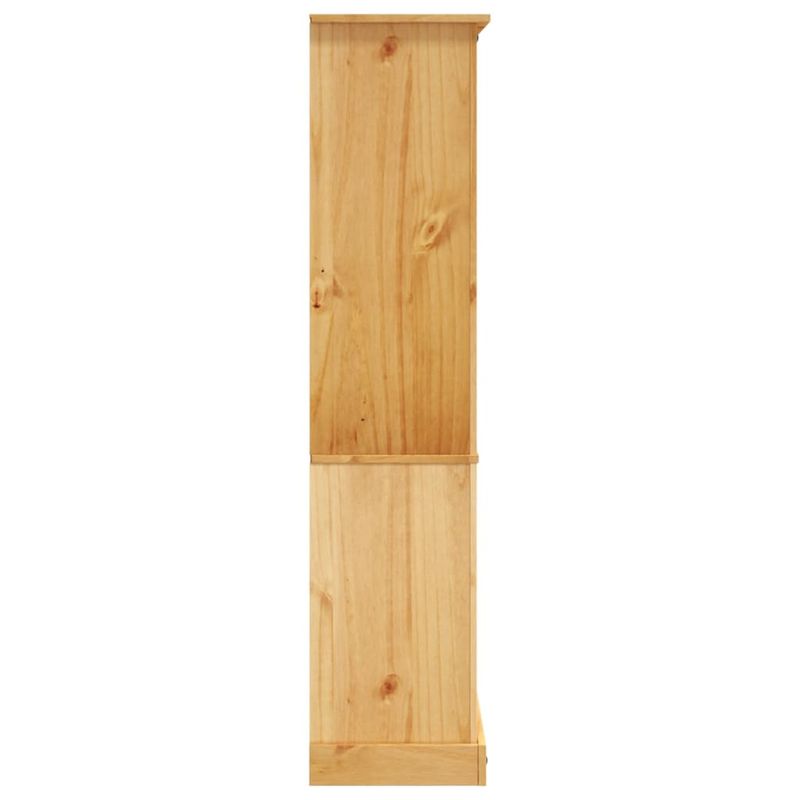 Casa si Gradina - Mobilier - Biblioteci si rafturi - Biblioteci - Biblioteca 5 rafturi, 81x40x170 cm, pin mexican, stil Corona - Infinity.ro