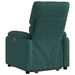 Ingrijire personala si Cosmetice - Sanatate si wellness - Articole wellness - Fotolii de masaj - Fotoliu electric masaj rabatabil / ridicare verde inchis textil - Infinity.ro