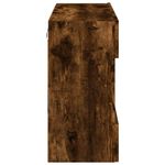 Casa si Gradina - Mobilier - Comode si corpuri - Comode - Comoda TV de perete cu LED, stejar fumuriu, 78,5x30x60,5 cm - Infinity.ro