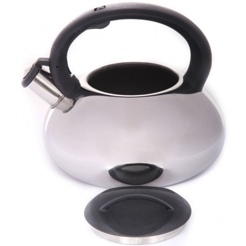 Casa si Gradina - Bucatarie si vesela - Vase pentru gatit - Ceainice si infuzoare - Ceainic din inox cu fluier 2.5 L (3 L), inductie, AMBITION Melody - Infinity.ro