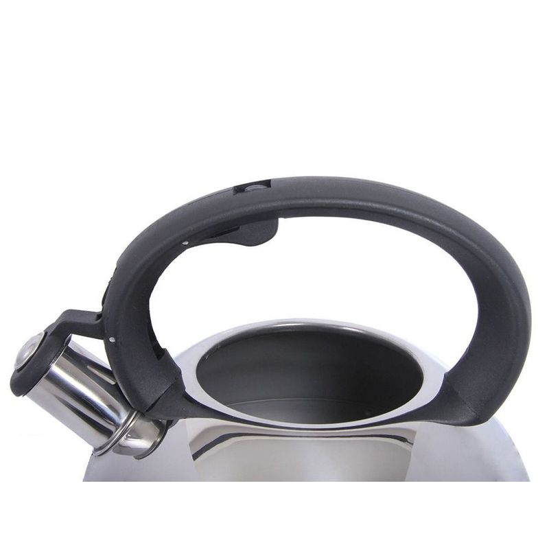 Casa si Gradina - Bucatarie si vesela - Vase pentru gatit - Ceainice si infuzoare - Ceainic din inox cu fluier 2 L (2.3 L), inductie, argintiu, AMBITION Melody - Infinity.ro