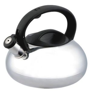 Ceainic din inox cu fluier 2 L (2.3 L), inductie, argintiu, AMBITION Melody