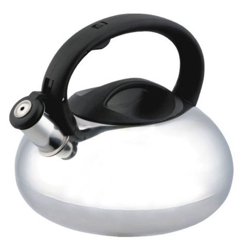 Casa si Gradina - Bucatarie si vesela - Vase pentru gatit - Ceainice si infuzoare - Ceainic din inox cu fluier 2 L (2.3 L), inductie, argintiu, AMBITION Melody - Infinity.ro