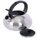 Casa si Gradina - Bucatarie si vesela - Vase pentru gatit - Ceainice si infuzoare - Ceainic din inox cu fluier 2 L (2.3 L), inductie, argintiu, AMBITION Melody - Infinity.ro