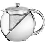 Casa si Gradina - Bucatarie si vesela - Vase pentru gatit - Ceainice si infuzoare - Ceainic sticla cu infuzor inox 1 L, AMBITION Lumen - Infinity.ro