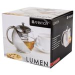 Casa si Gradina - Bucatarie si vesela - Vase pentru gatit - Ceainice si infuzoare - Ceainic sticla cu infuzor inox 1 L, AMBITION Lumen - Infinity.ro