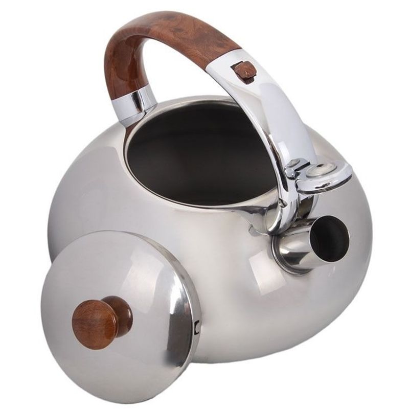 Casa si Gradina - Bucatarie si vesela - Vase pentru gatit - Ceainice si infuzoare - Ceainic din inox cu fluier 2.5 L (3 L), inductie, AMBITION Ferguson - Infinity.ro