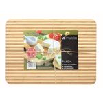 Casa si Gradina - Bucatarie si vesela - Ustensile bucatarie - Tocatoare de bucatarie - Tocator bambus 35 x 25 cm, dungi subtiri, AMBITION Panda - Infinity.ro