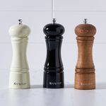 Casa si Gradina - Bucatarie si vesela - Ustensile bucatarie - Rasnite si dozatoare condimente - Solnita din lemn 15 cm, castan, AMBITION Chess - Infinity.ro