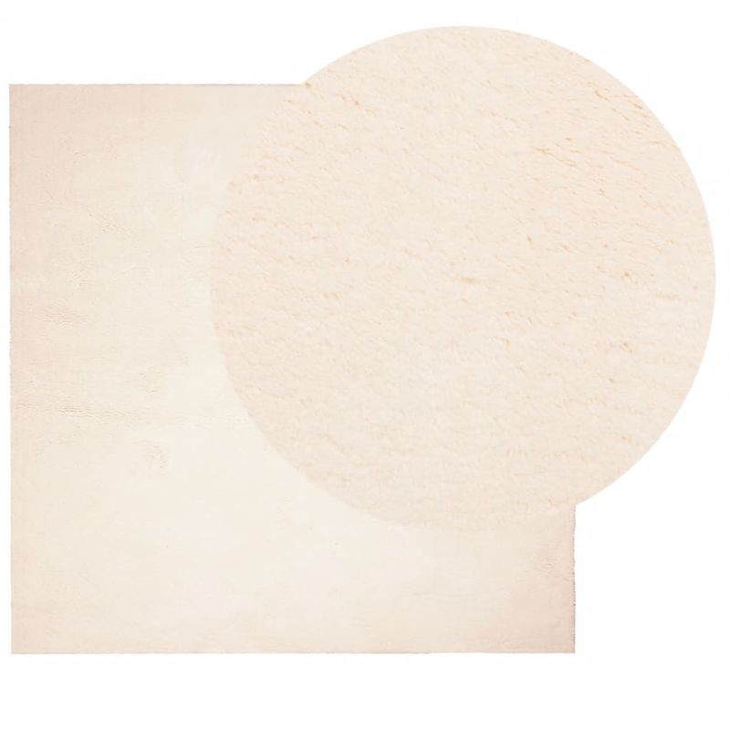 Casa si Gradina - Textile si covoare - Covoare - Covoare casa - Covor HUARTE, fir scurt, moale si lavabil, bej, 240x240 cm - Infinity.ro