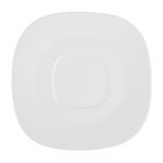 Casa si Gradina - Bucatarie si vesela - Cani si pahare - Cani si cesti - Farfurioara suport ceasca 14 x 14 cm, portelan, AMBITION Kubiko/Fala - Infinity.ro