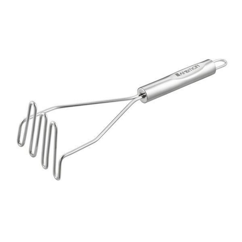 Casa si Gradina/Bucatarie si vesela/Ustensile bucatarie/Polonice, linguri si clesti de bucatarie - Zdrobitor cartofi, inox, AMBITION Ivy - Infinity.ro