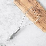 Casa si Gradina/Bucatarie si vesela/Ustensile bucatarie/Polonice, linguri si clesti de bucatarie - Zdrobitor cartofi, inox, AMBITION Ivy - Infinity.ro